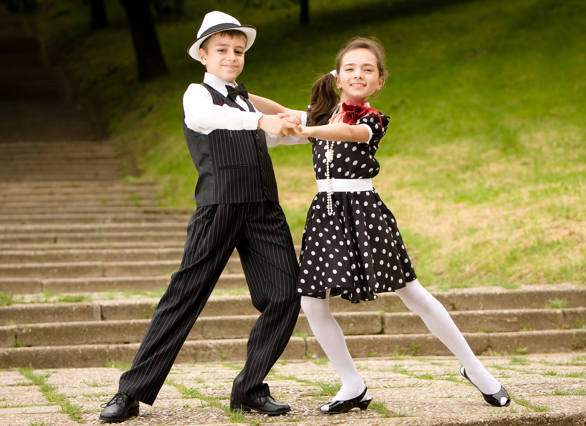 Kids dancing ballroom